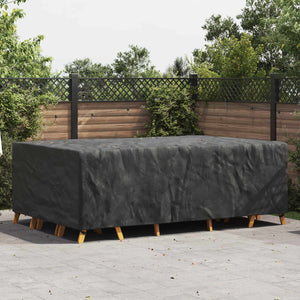 Schwarze Möbel Abdeckung 300x200x90 cm