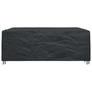 Schwarze Möbel Schutzhülle 300x250x100 cm