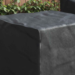 Schwarze Möbel Schutzhülle 64x64x65cm