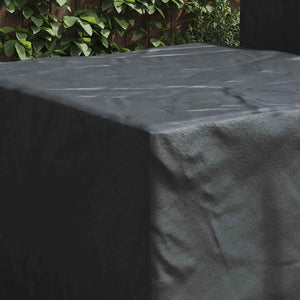 Schwarze Möbelabdeckung 82x82x50 cm, Oxford-Gewebe