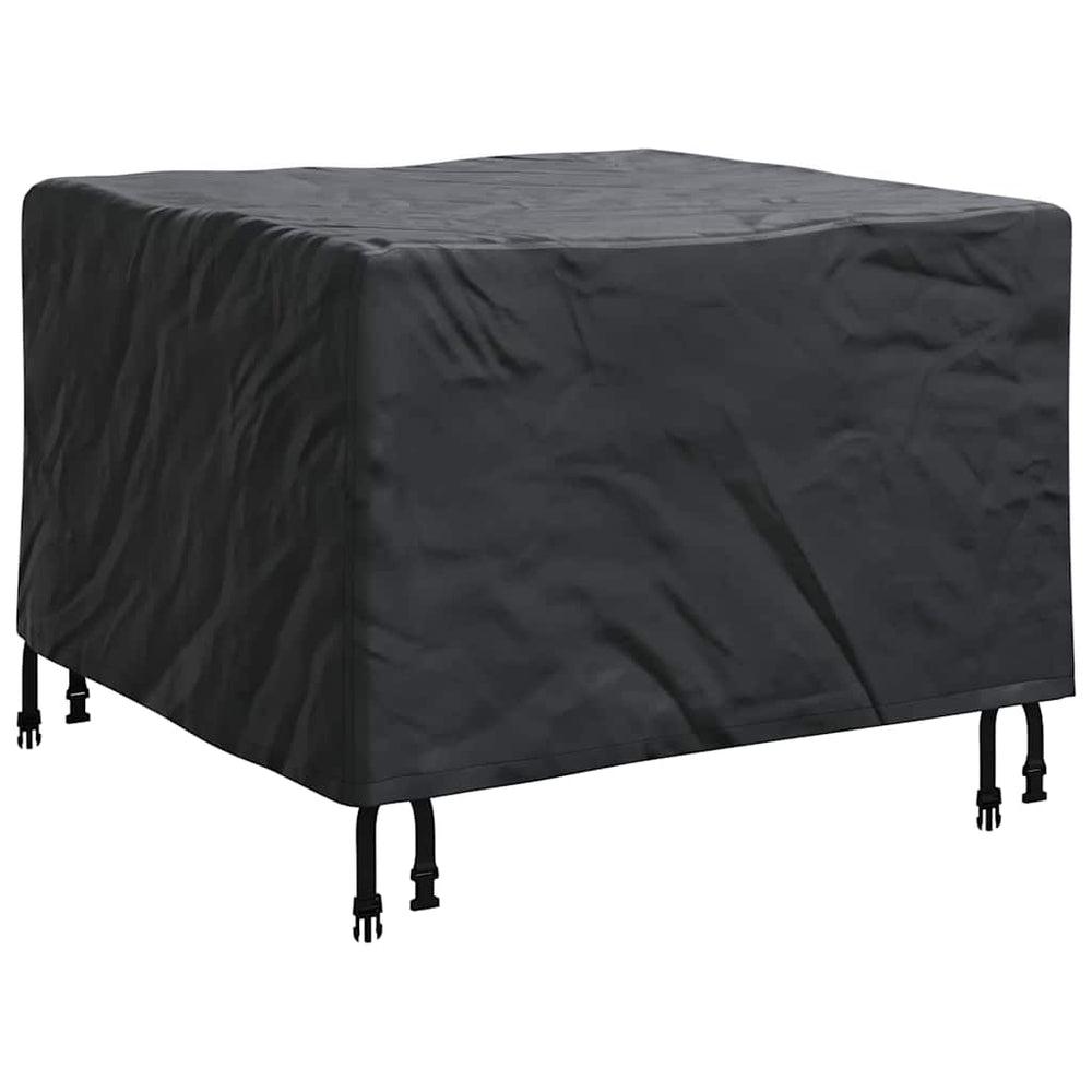 Schwarze Möbelabdeckung 82x82x50 cm, Oxford-Gewebe