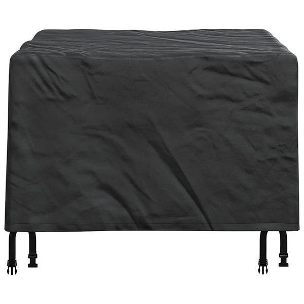 Schwarze Möbelabdeckung 82x82x50 cm, Oxford-Gewebe