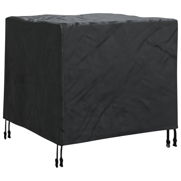 Möbelbezug Schwarz, 82x82x65 cm, Oxford-Gewebe
