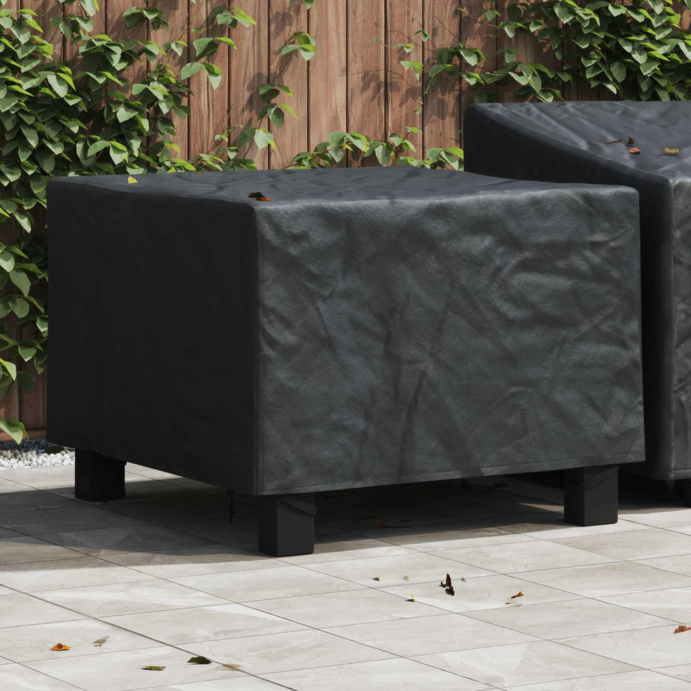 Möbelbezug Schwarz 99x99x60 cm Oxford-Gewebe
