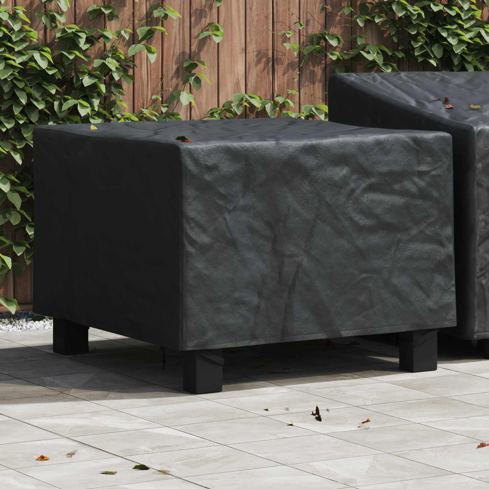 Möbelbezug Schwarz 99x99x60 cm Oxford-Gewebe