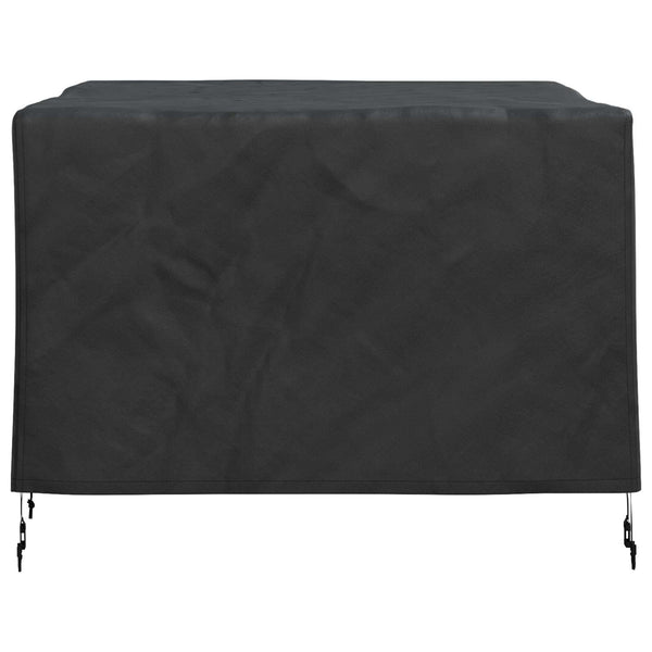 Schwarze Möbelabdeckung 99x99x60 cm aus Oxford-Gewebe