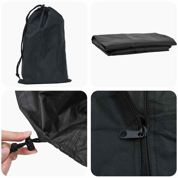 Kaminholzregal Abdeckung Schwarz Oxford 210D