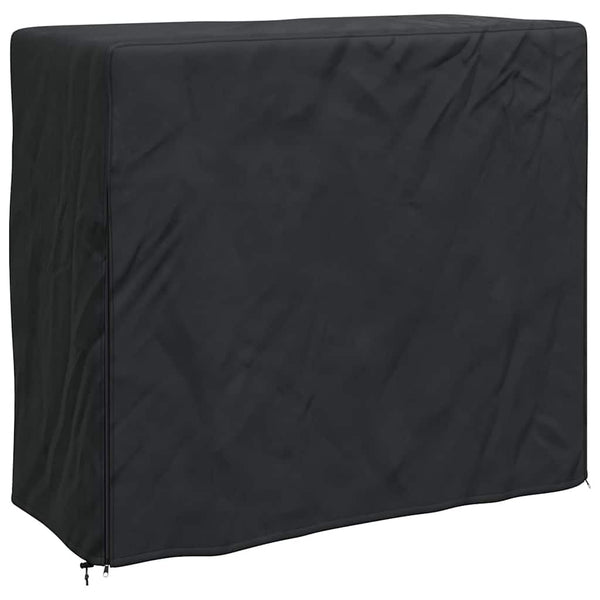 Kaminholzregal Abdeckung Schwarz Oxford 210D