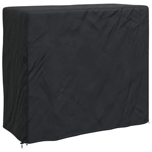 Kaminholzregal Abdeckung Schwarz 600D Oxford