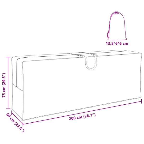 Outdoor Aufbewahrungstasche 200 cm Oxford
