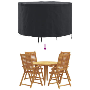 Möbelbezug Schwarz, 102x102x71cm, Oxford-Gewebe