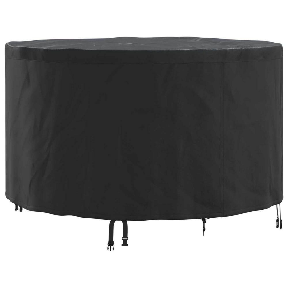 Schwarze Möbelabdeckung 128x128x71 cm