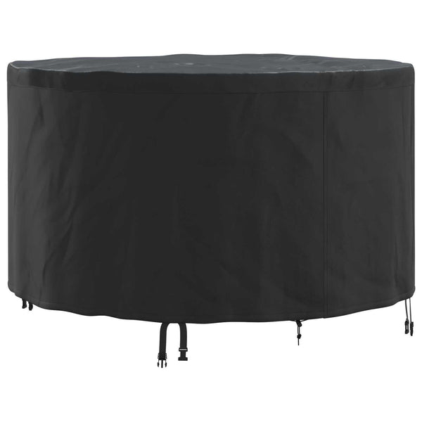 Möbelabdeckung Schwarz, 128x128x71 cm, Oxford-Gewebe