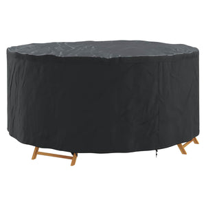 Schwarze Möbelabdeckung 200x200x71 cm