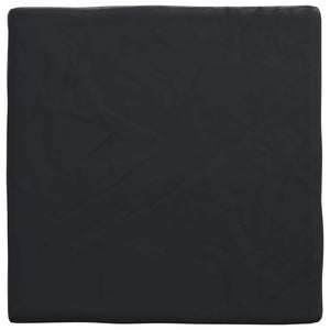 Schwarze Tischdecke 62x62 cm Oxford Stoff