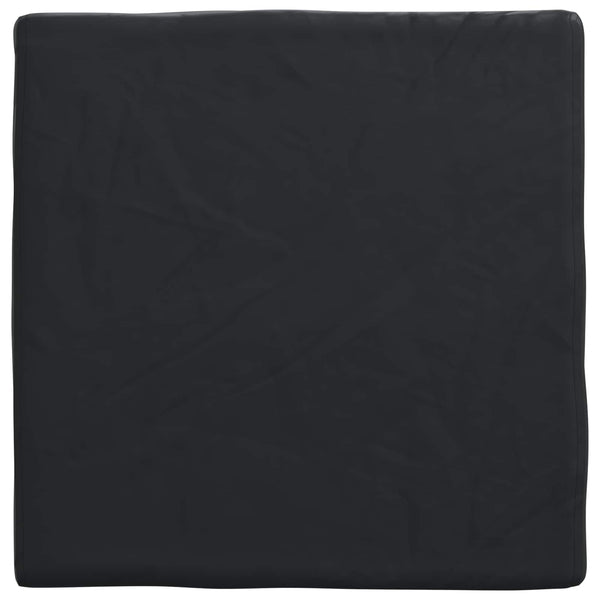 Schwarze Tischdecke 62x62 cm Oxford Stoff