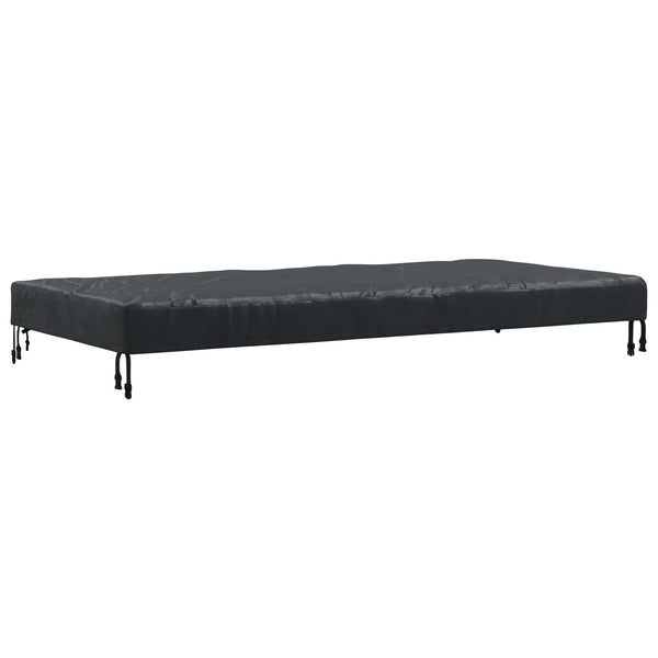 Schwarze Tischdecke 82 x 182 cm