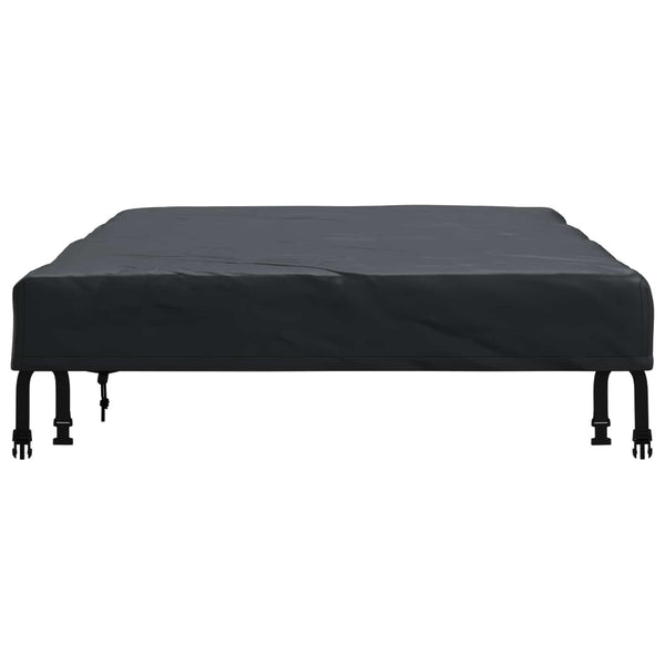 Schwarze Tischdecke 102x182 cm