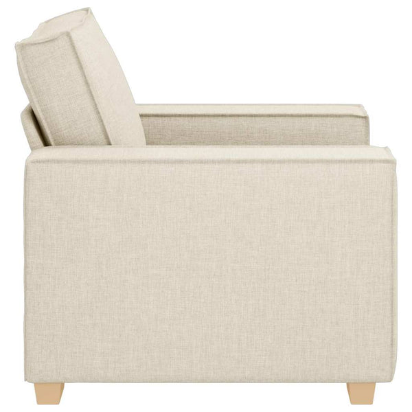 Leinen Sofa Sessel 100 cm