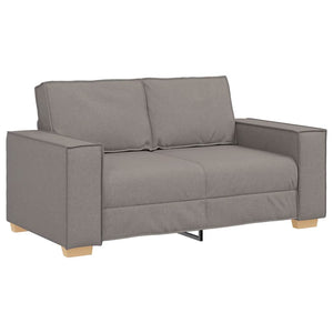 2-Sitzer Sofa Taupe Stoff 160 cm