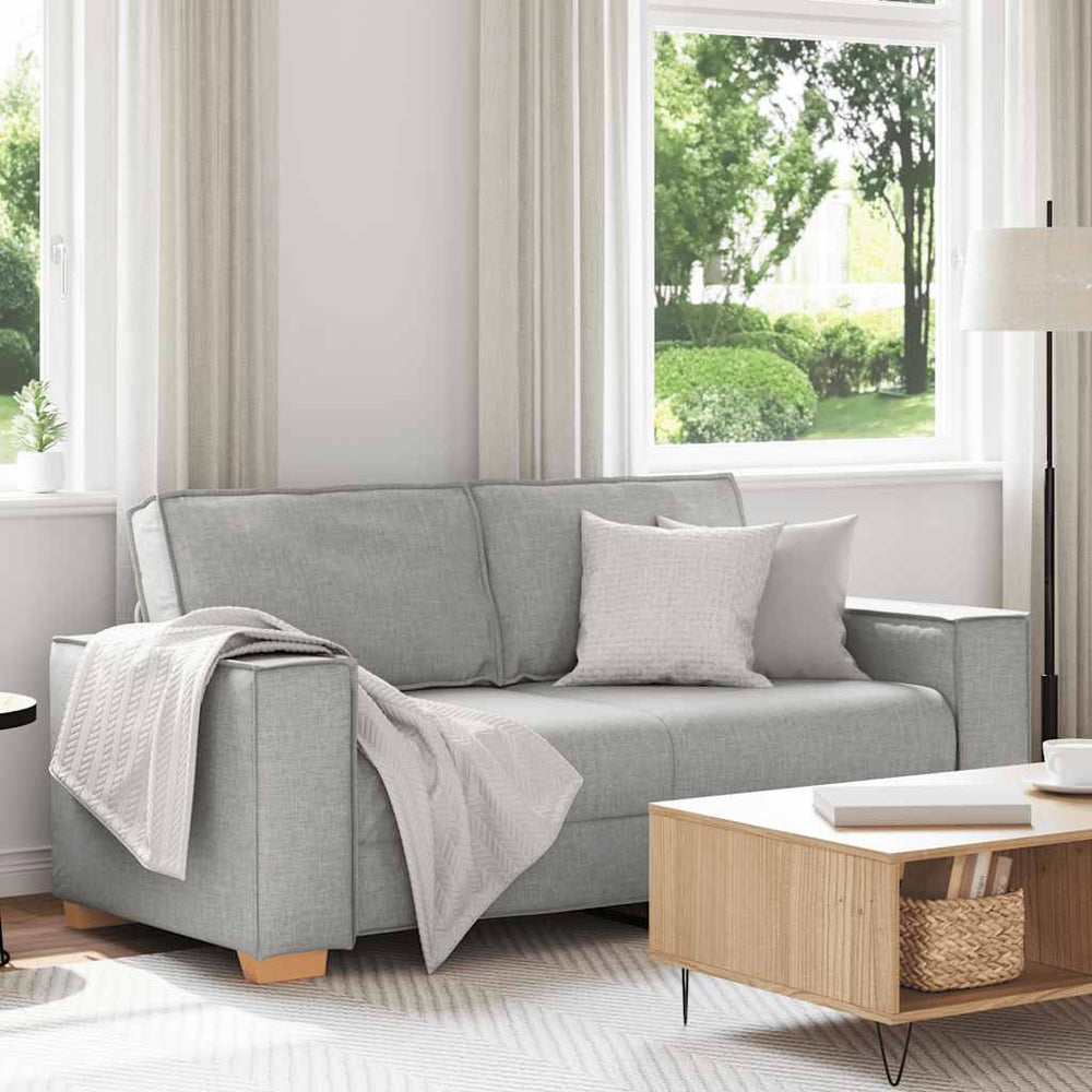 2-Sitzer Sofa Wolkengrau Stoff 180 cm