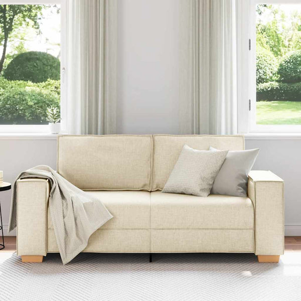 2-Sitzer Leinen Sofa 180 cm