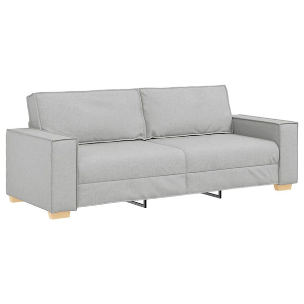 3-Sitzer Sofa Wolkengrau Stoff 220 cm
