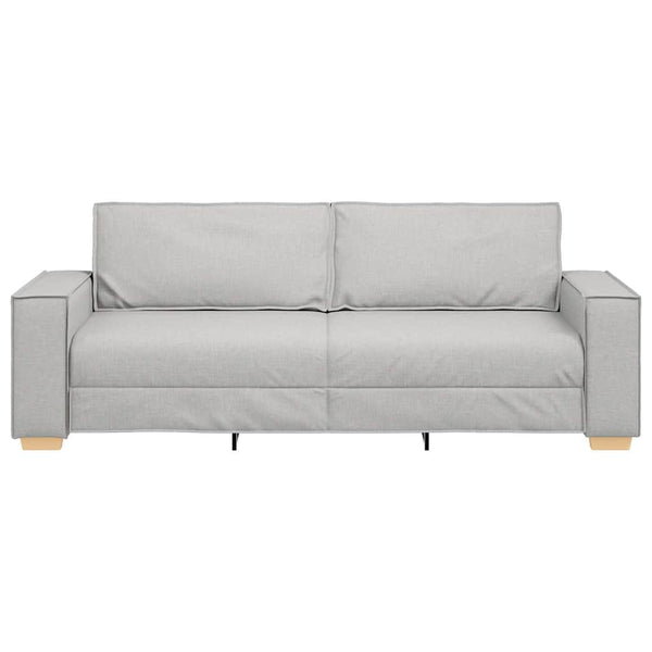 3-Sitzer Sofa Wolkengrau Stoff 220 cm