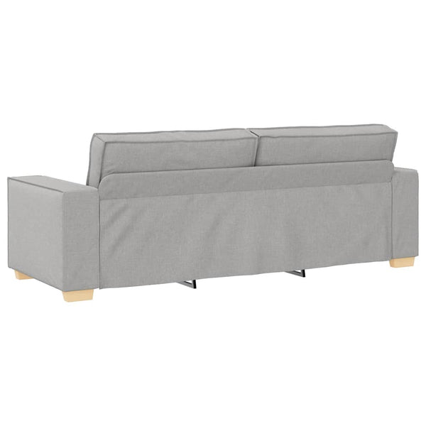 3-Sitzer Sofa Wolkengrau Stoff 220 cm