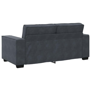 vidaXL 2-Seater Sofa Dark Grey 180x78x84 cm Velvet