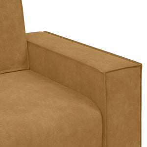 vidaXL Canapé 2 places marron 180x78x84 cm velours