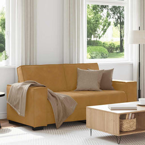 vidaXL Canapé 2 places marron 180x78x84 cm velours