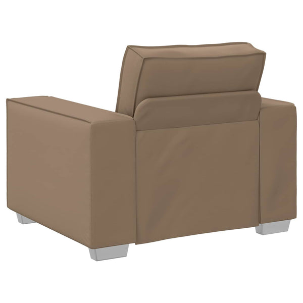 Cappuccino Kunstleder Sofa-Sessel, 100cm