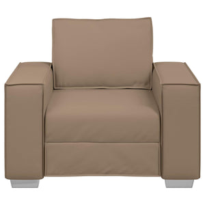 Cappuccino Kunstleder Sofa-Sessel, 100cm