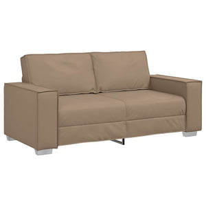 Zweisitzer Sofa Cappuccino Kunstleder 180cm
