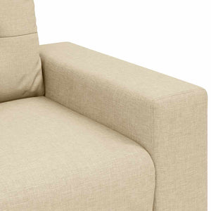 Creme Sofa-Sessel Stoff 100 cm