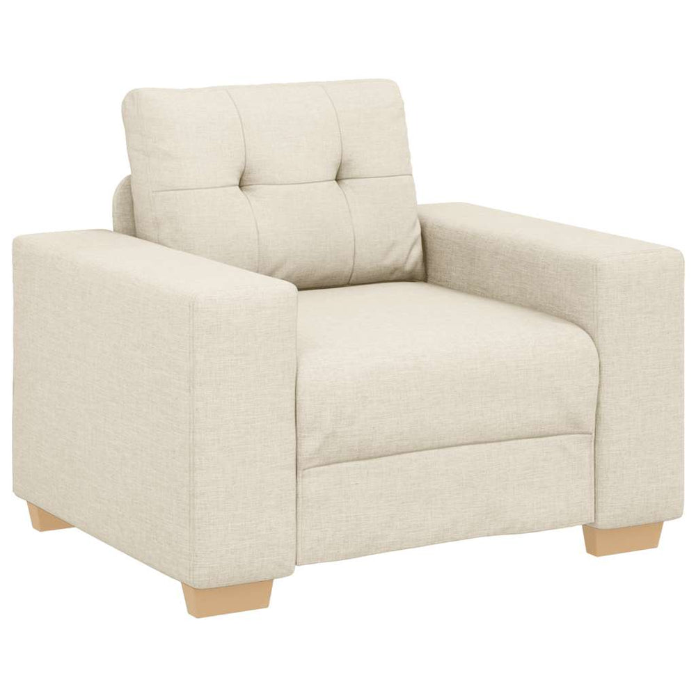 Leinen Sofa Sessel 100x78x80 cm