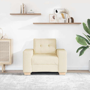 Leinen Sofa Sessel 100x78x80 cm