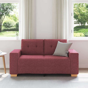 Weinrotes Loveseat Sofa 160cm