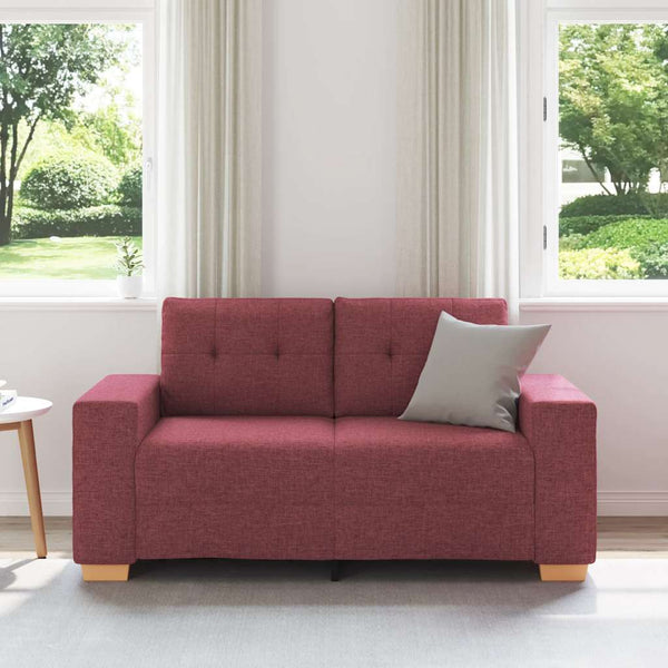 Weinrotes Loveseat Sofa 160cm