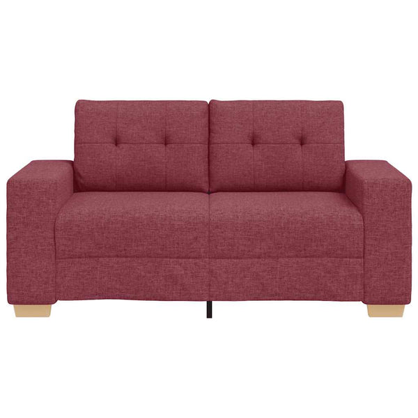 Weinrotes Loveseat Sofa 160cm