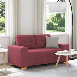 Weinrotes Loveseat Sofa 160cm