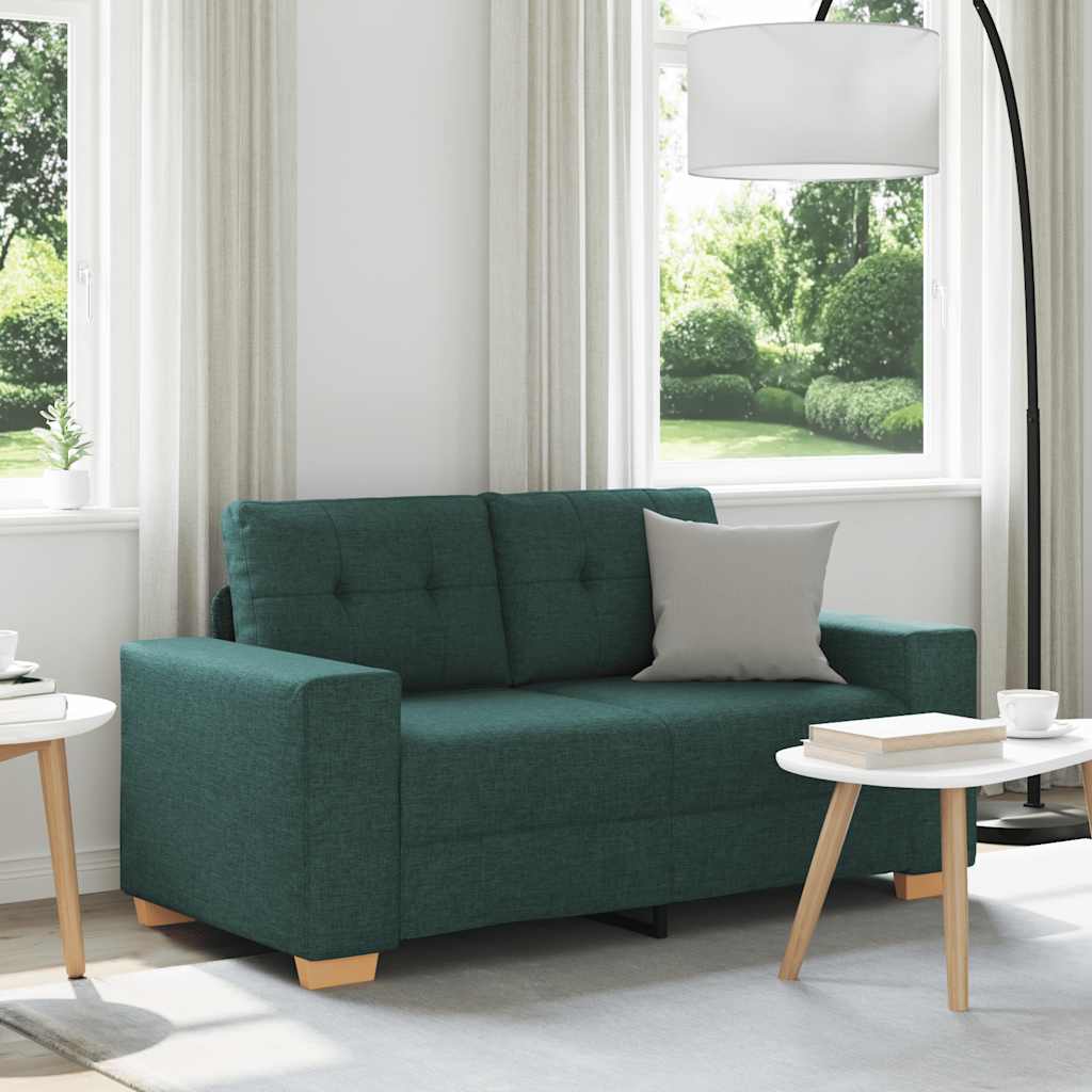 Dunkelgrünes Loveseat Sofa 160cm