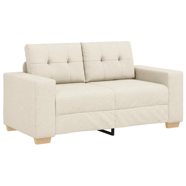 vidaXL Loveseat Sofa Linen 160x77x82 cm