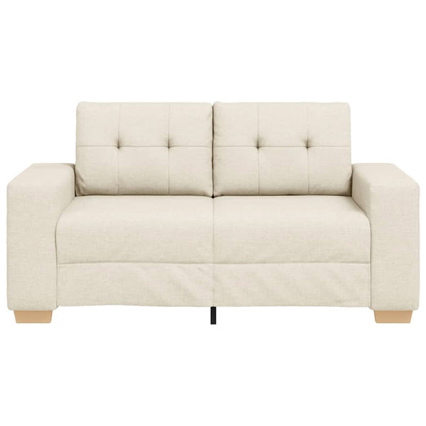 vidaXL Loveseat Sofa Linen 160x77x82 cm