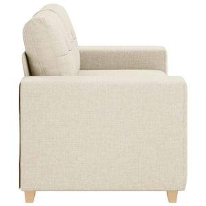 vidaXL Loveseat Sofa Linen 160x77x82 cm