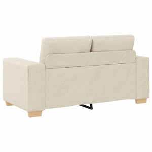 vidaXL Loveseat Sofa Linen 160x77x82 cm