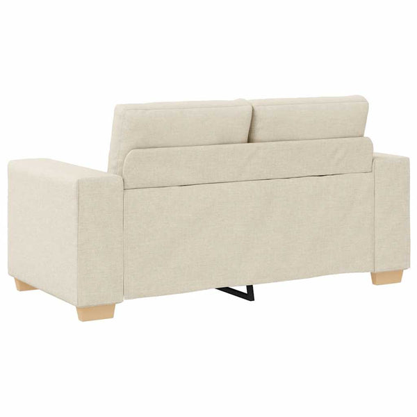 vidaXL Loveseat Sofa Linen 160x77x82 cm