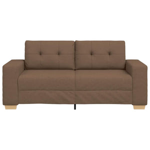 vidaXL Canapé Causeuse Marron 180x77x82 cm Tissu