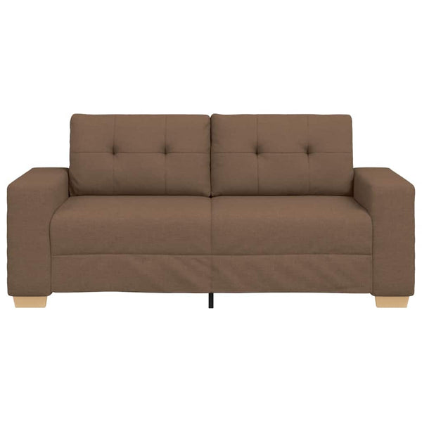 vidaXL Canapé Causeuse Marron 180x77x82 cm Tissu